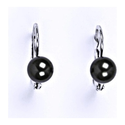 Čištín se Swarovski black perlou NK 1183