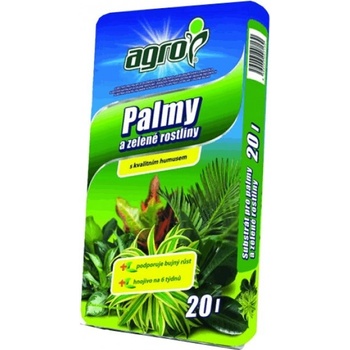 Agro CS Substrát na plamy a zelené rastliny 20 l