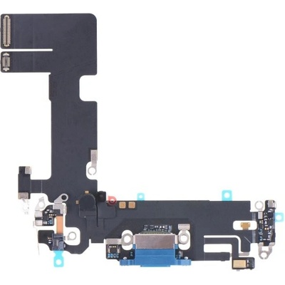 Charging Dock Connector Flex Blue for Apple iPhone 13 (Genuine)