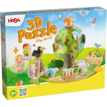 HABA 3D пъзел Haba - Овощна градина, 42 части (1307178001)