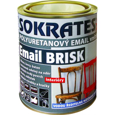 SOKRATES Email BRISK 0,7kg bílá pololesk