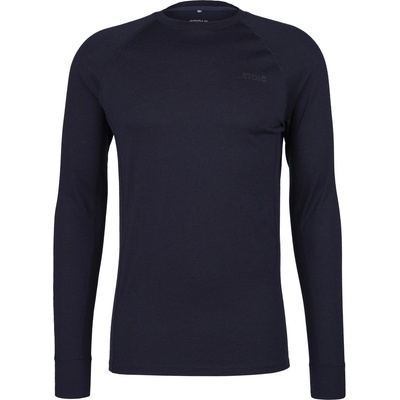 Stoic Мъжко мериносово термобельо Stoic Merino180 BengtSt. L/S Merino base layer - Dark Navy (015-2080-0312)