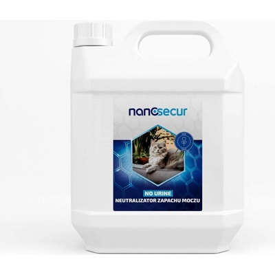Nanosecur No Urine neutralizátor nepríjemného zápachu moču mačky 2 l