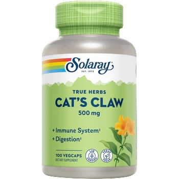 SOLARAY Котешки нокът - 100 вег. капсули