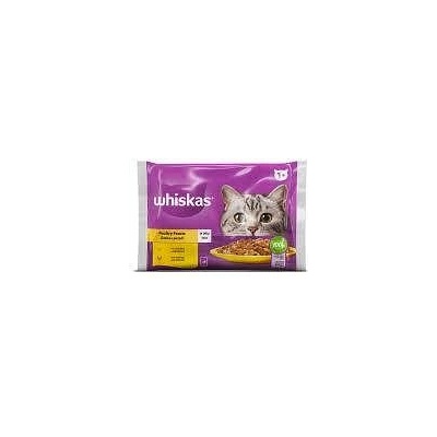 Whiskas ПАУЧ Птичи ястия в желе - паучове за котки над 1 година