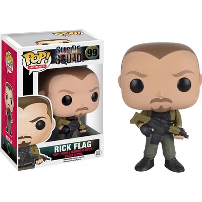 Funko POP! Suicide Squad Rick Flag 10 cm