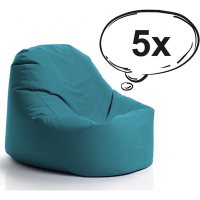 SakyPaky Sada 5 sedacích vaků Klííídek