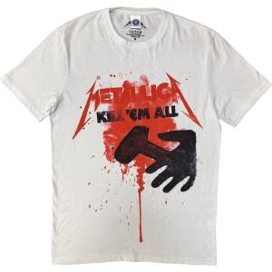 Metallica Kill Them All Splats White XL Риза (METTS117MW04)
