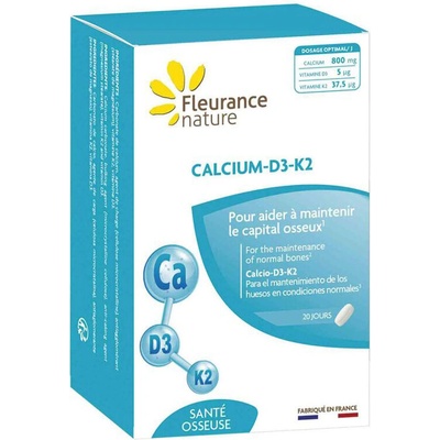 Fleurance Nature Калций + Витамин D3, K2 60 таблетки | Fleurance Nature (193412 (59341) FN)