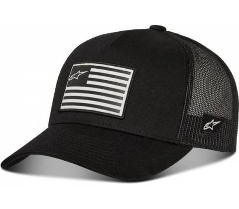 FLAG SNAP HAT Alpinestars černá