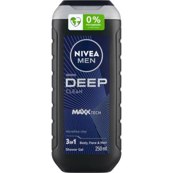 Beiersdorf Душ гел Nivea Men Deep Clean 250 мл