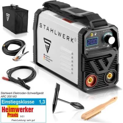 STAHLWERK Заваръчен апарат - електрожен stahlwerk arc 200 md igbt/ 30-200 a (1798-001)