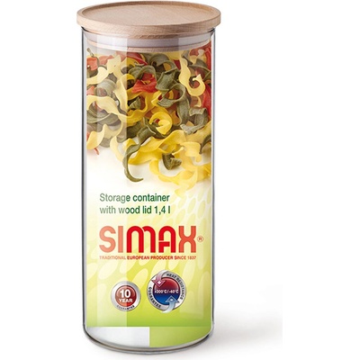 Simax s dřevěným víčkem 1,4 l