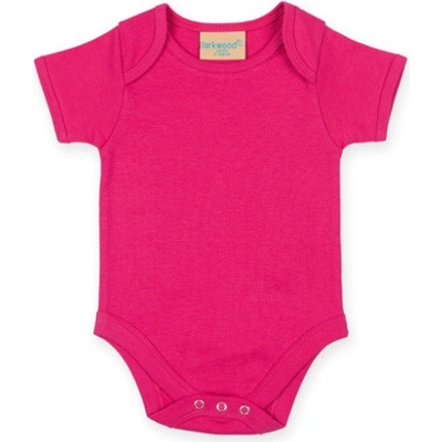 Larkwood Dětské body s krátkým rukávem LW Fuchsia