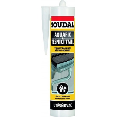 SOUDAL Aquafix tmel na opravy 300 ml transparentní