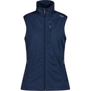 CMP Дамски софтшел елек CMP Women's Light Softshell Vest Softshell vest - Blue / Ghiaccio - размер 50 (EU) (132-1161-0219)