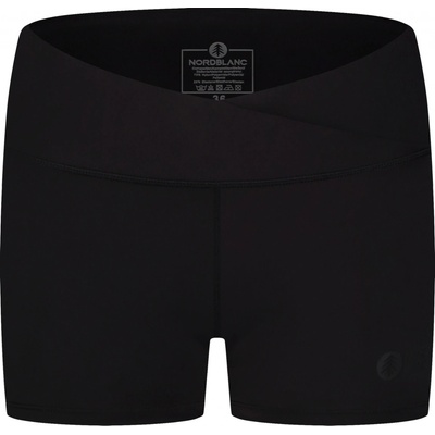 Nordblanc Dámské fitness šortky NBSPL8038 ČERNÁ