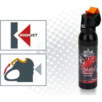KKS Pepřový sprej VESK Grizzly Breitstahl 200 ml – Zbozi.Blesk.cz