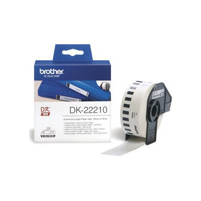 rolka BROTHER DK22210 Continuous Paper Tape Biela 29 mm