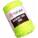 YARNART Macrame Cord 3 mm 85 m 801 Green юта (Macrame Cord 3 mm 801)