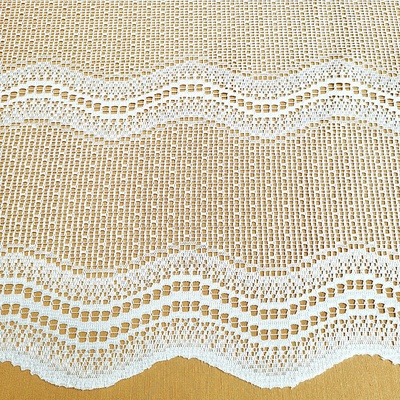 Žakárová záclona V 803 biela 120 cm