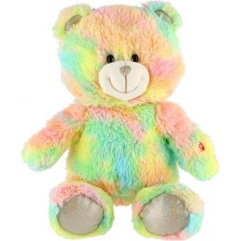Teddies Рожко мечка дъга плюш със светлина със звук