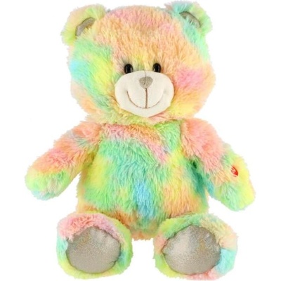 Teddies Рожко мечка дъга плюш със светлина със звук