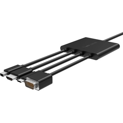 Адаптер Belkin Multiport® към HDMI® Digital AV, Черен (B2B166)