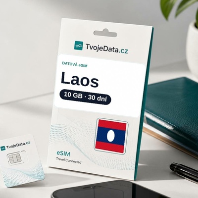 eSIM Laos 10 GB / 30 dní - Laos PMEU46PCP