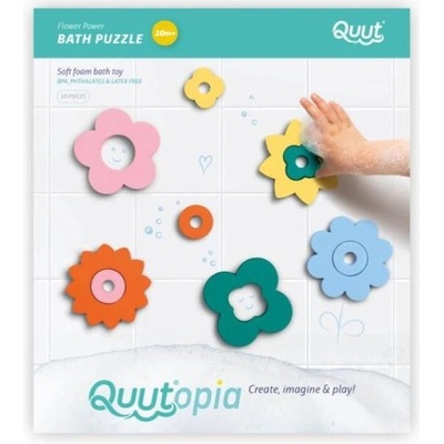 QUUTopia Kvety Puzzle do vody 2D