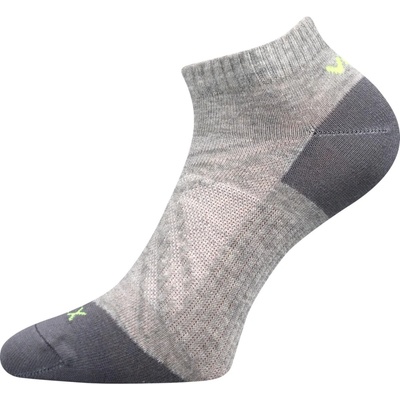 Voxx ponožky Rex 15 3 páry light grey melé