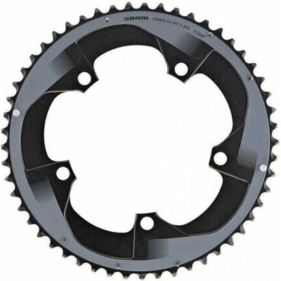 SRAM CRING ROAD RED 11S 53T 130 AL5 BTBLK 2PN