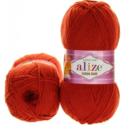 Alize Cotton Gold cihlová 036