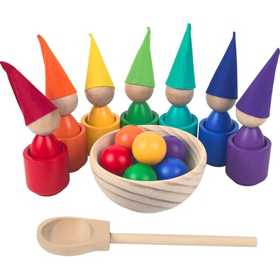 2Kids Toys Dúhové bábky s loptičkami