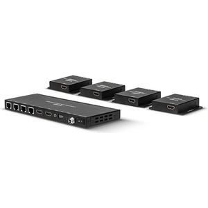 Lindy Разклонител удължител 4 порта HDMI 4k30Hz и IR, изходящ контур, 70 м 38155 (38155)