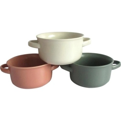 Toro keramická polievková miska mix farieb 540 ml