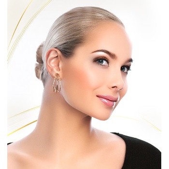 Foxette náušnice z chirurgické oceli Severance F-1121