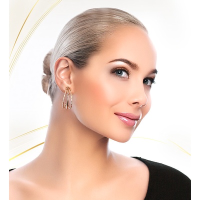 Foxette náušnice z chirurgické oceli Severance F-1121