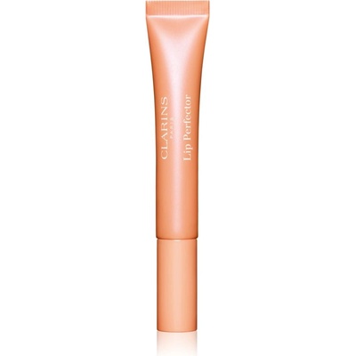 Clarins Lip Perfector Glow блестящ гланц за устни и скули цвят 22 peach glow 12ml