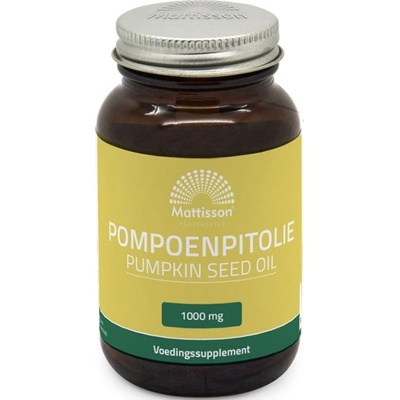 Mattisson Healthstyle Pumpkin Seed Oil, 60 капсули, Mattisson Healthstyle