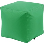 Pufrelax Табуретка Cube, водоустойчив, Зелена ябълка (PUF-G-C-TEX-GAP)