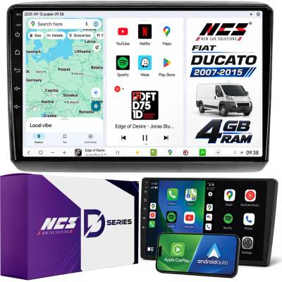 NCS D9 Fiat Ducato III 2007-2015 4GB