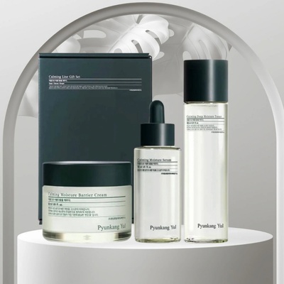 Pyunkang Yul Calming Line tonikum 150 ml + sérum 30 ml + krém 50 ml dárková sada