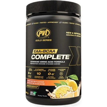 Image 1 of PVL / Pure Vita Labs EAA + BCAA Complete [330 грама] Сладък студен чай