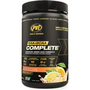PVL / Pure Vita Labs EAA Complete+ | EAA with BCAA [330 грама] Сладък студен чай