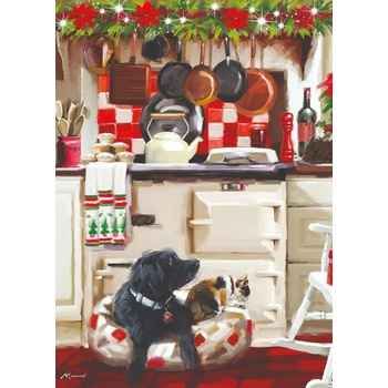 Otter House - Puzzle Christmas Kitchen II - 1 000 piese