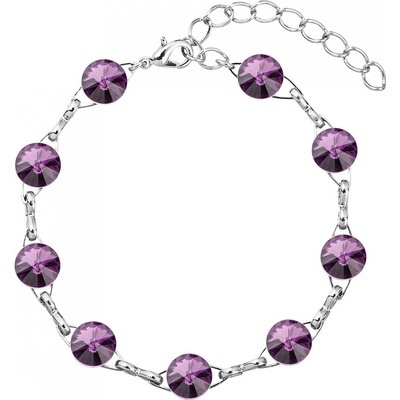 JSB Rivoli se Swarovski Elements Amethyst 6949