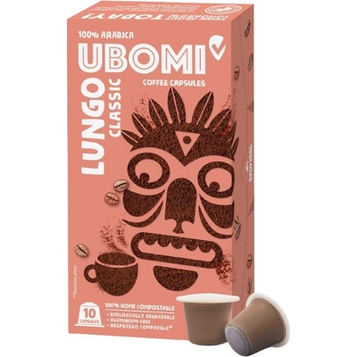 UBOMI Lungo Classic 100% Arabica RFA 10 ks