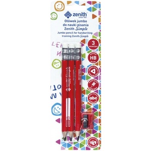 Astra Комплект моливи, Astra, HB, Блистер 3 бр (ZN206316002)