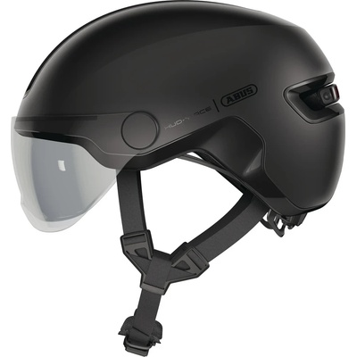 ABUS Каска за велосипед ABUS Hud-Y Ace Bike helmet - Velvet Black - размер M 54-58 cm (851-1360-0211)